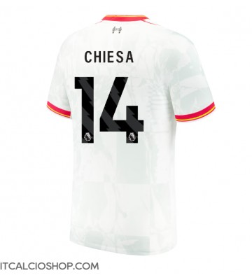 Liverpool Federico Chiesa #14 Terza Maglia 2024-25 Manica Corta